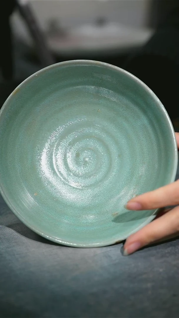 【闪购商品】碗浪鬼柴烧釉绘柴烧