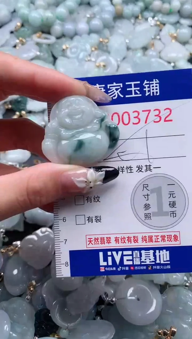 颈饰未镶嵌翡翠3732