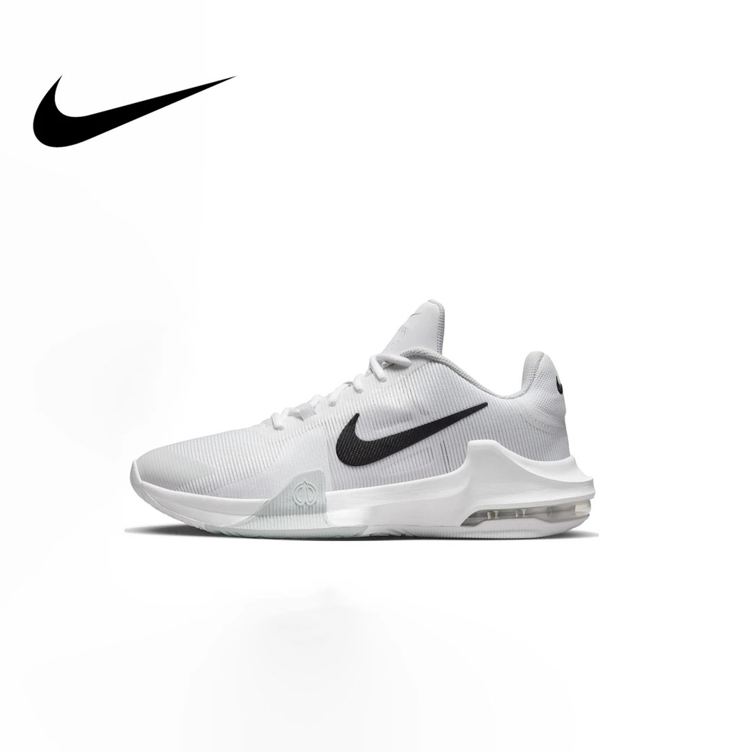 NIKE/耐克男子透气轻便秋季实战抗扭缓震运动篮球鞋DM1124-100