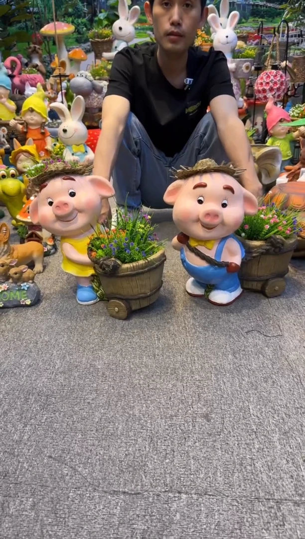 无花朵花园庭院摆件&002&