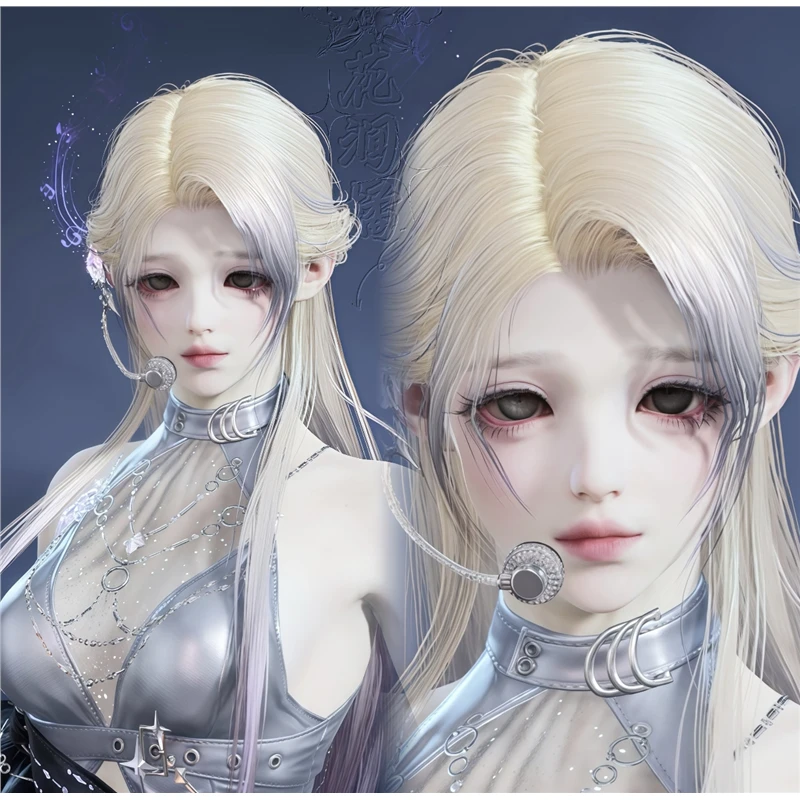 小idol｜永劫无间端游手游捏脸数据 蓝梦捏脸 手游女角色通用