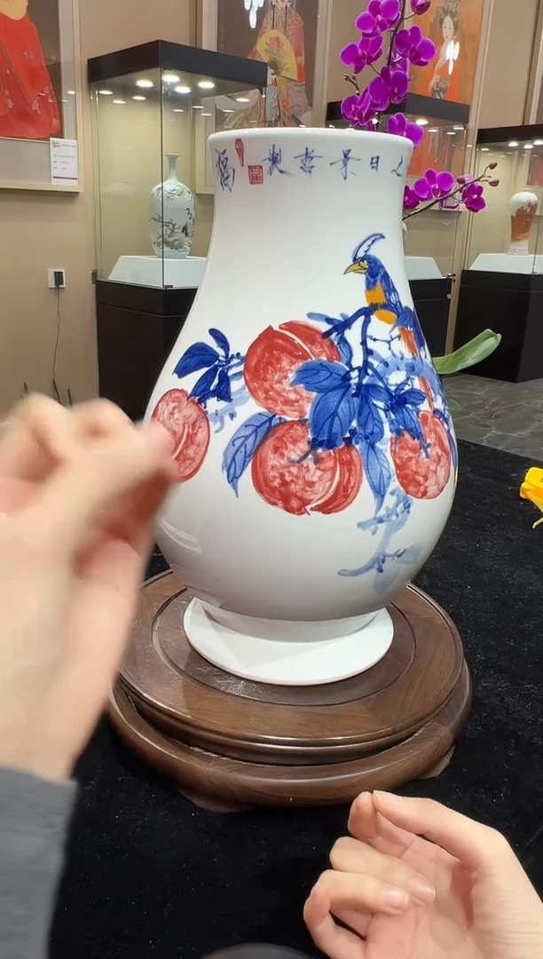 其他瓷崔景哲-瓷器-C小-福寿康宁