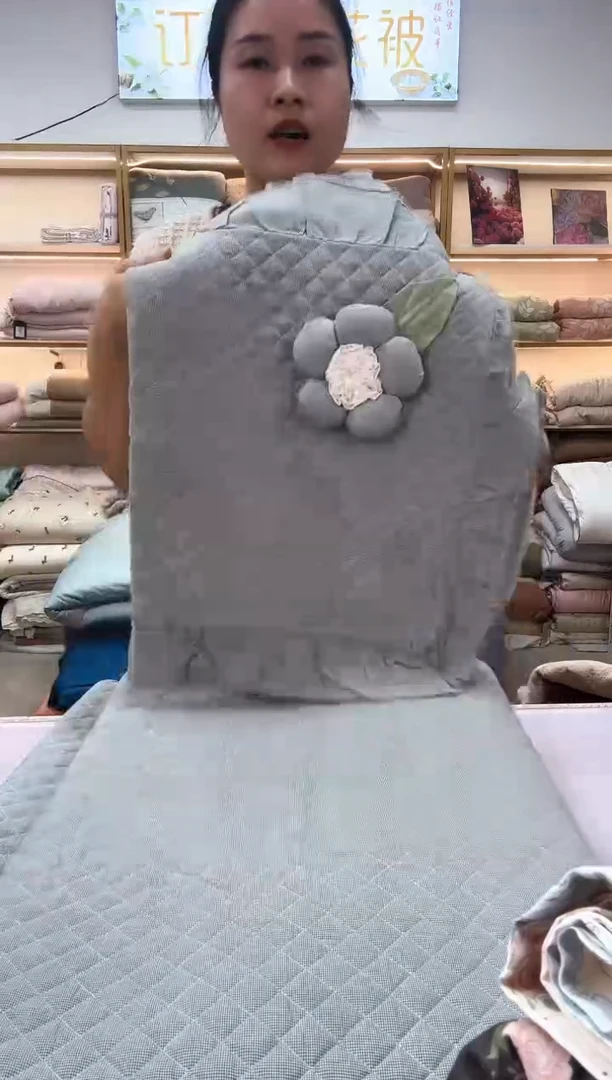 棉全棉床盖三件套