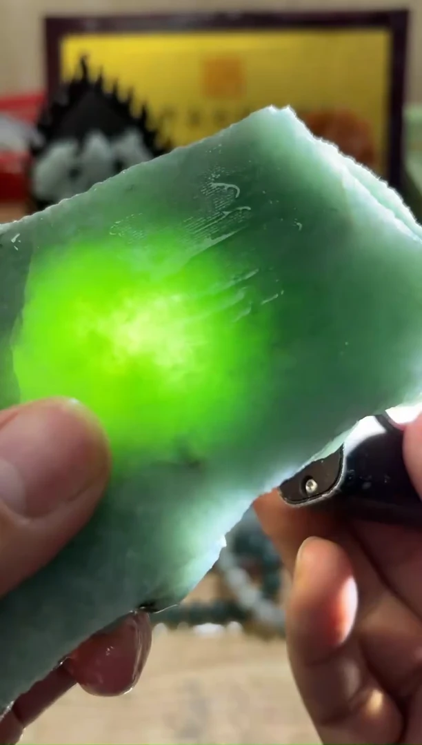 未镶嵌挂件翡翠A货常星6900