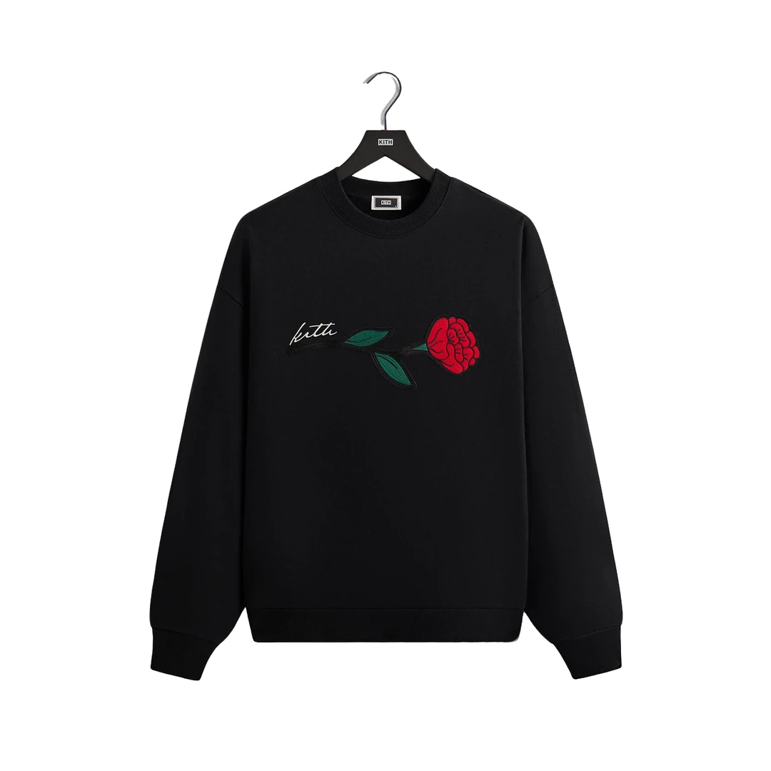 Kith 情人节限定 玫瑰花卫衣