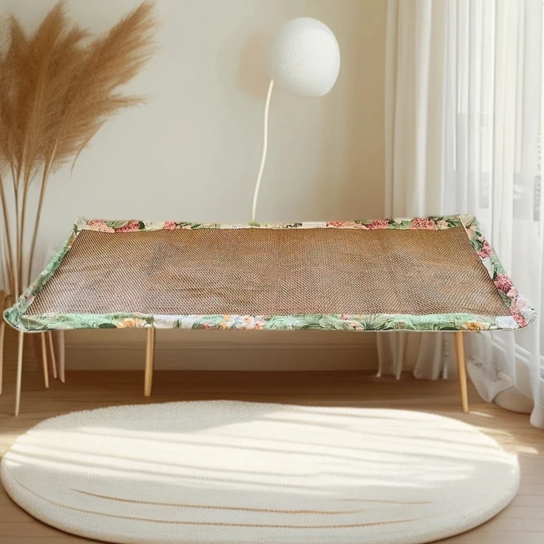 zhy579夏季新款手工艾绒坐垫舒适凉爽可拆卸拉链凉席