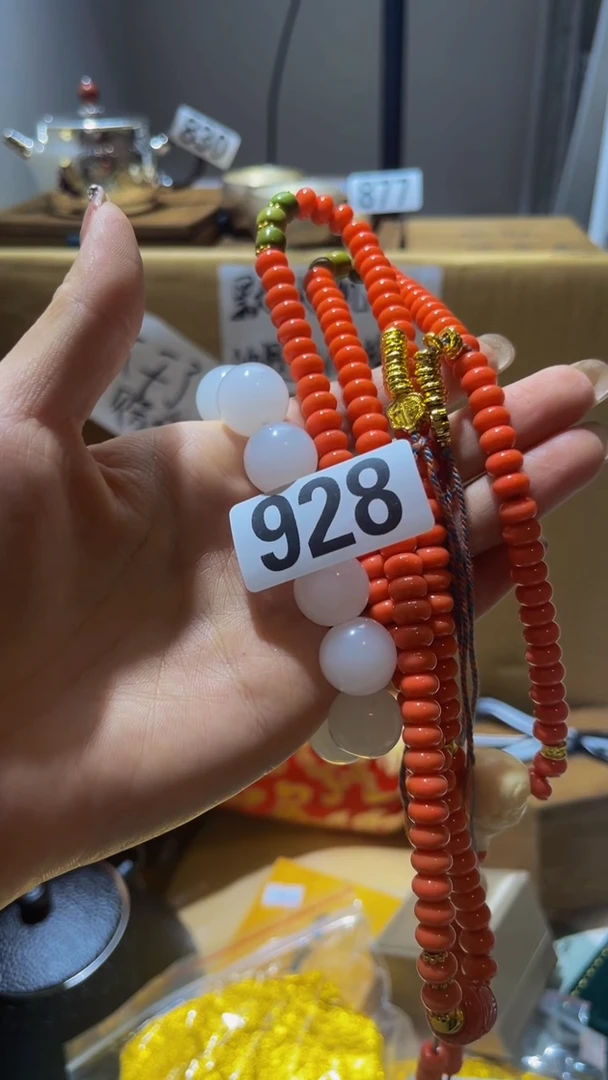 天*白陶瓷手串直播专属928