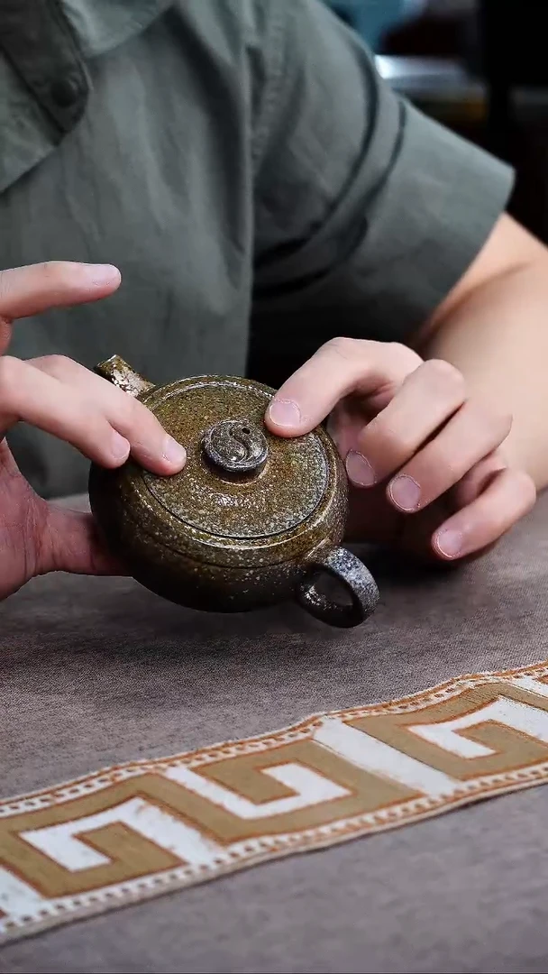 茶壶紫砂宜兴紫砂柴烧