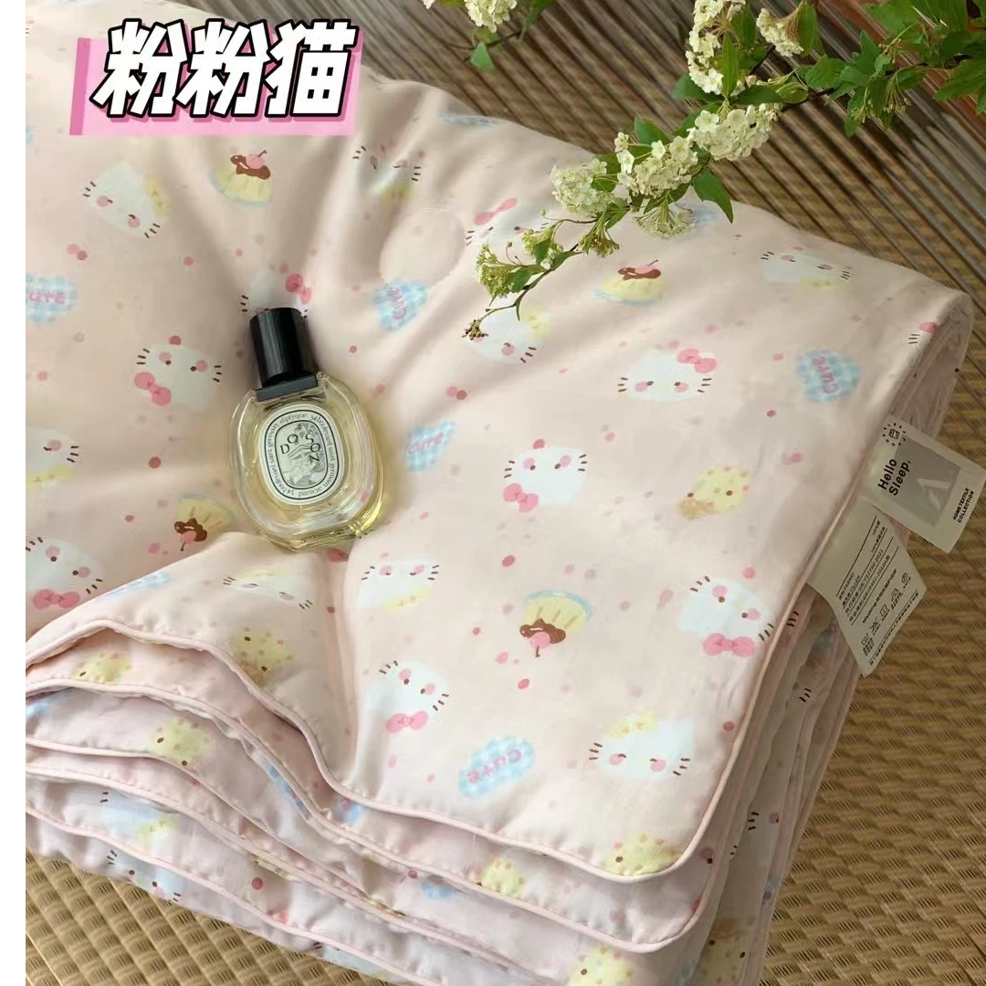 zzdream 夏凉被 双层纱面料超柔软清新可爱夏凉被