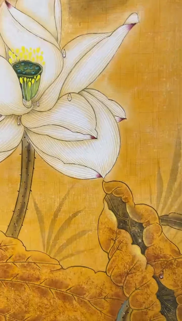 国画李纲-2.7平尺-国画作品