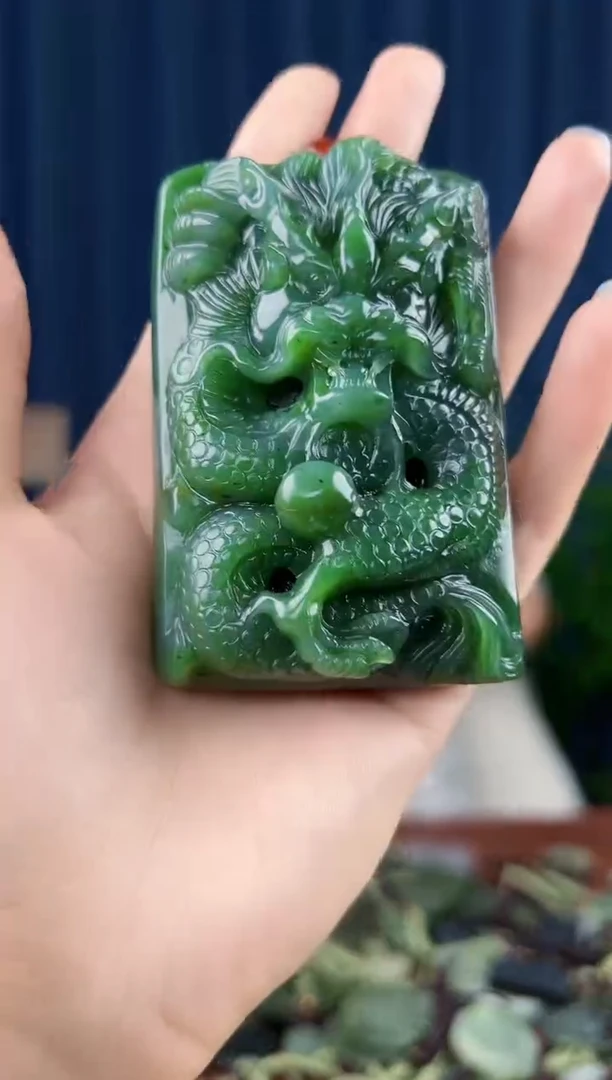 未镶嵌和田玉挂件拍一发一，