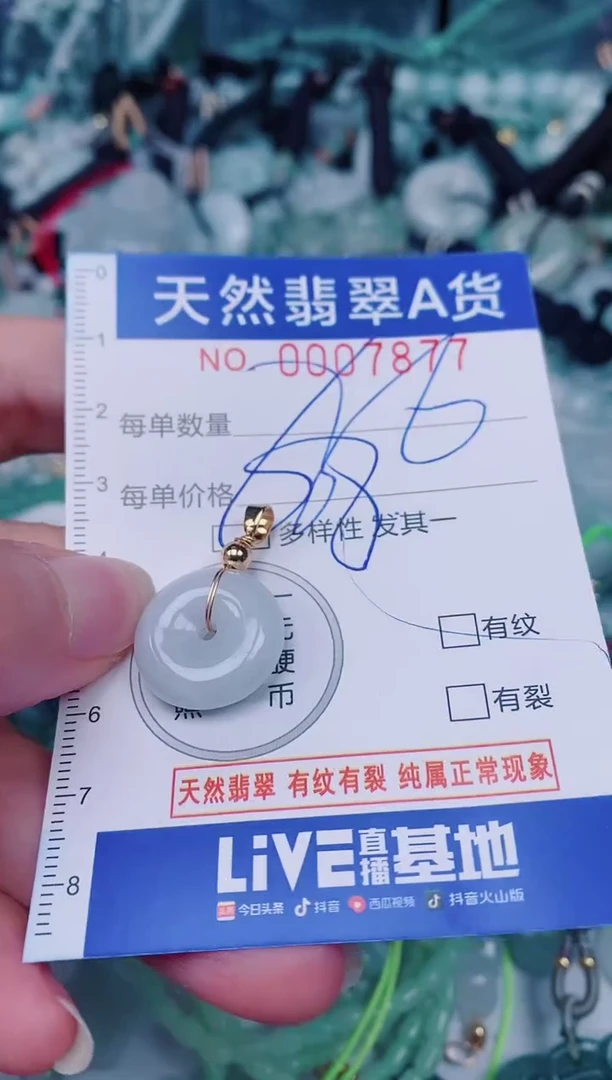 颈饰未镶嵌翡翠00007877