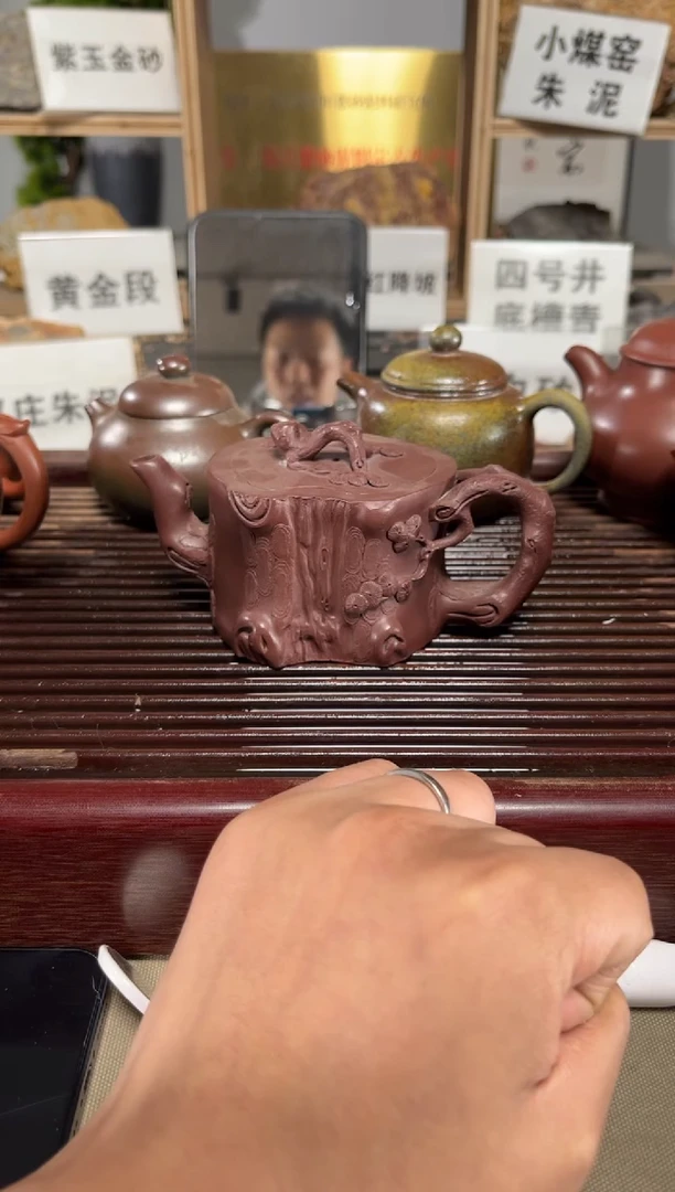 【闪购商品】紫砂茶壶紫砂树桩壶