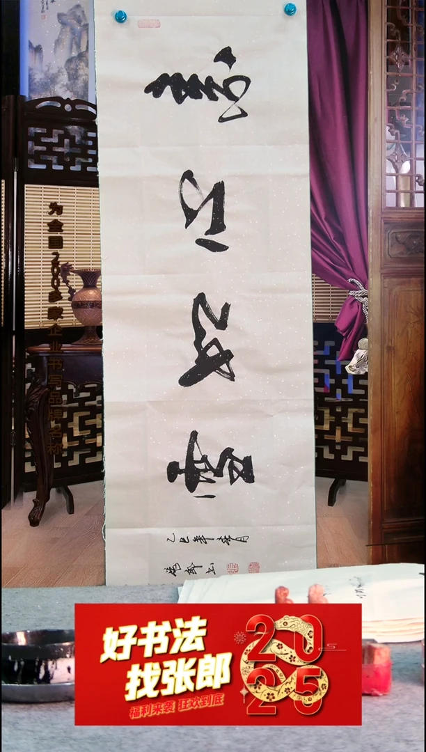 【闪购商品】书法素心如雪 张郎书法