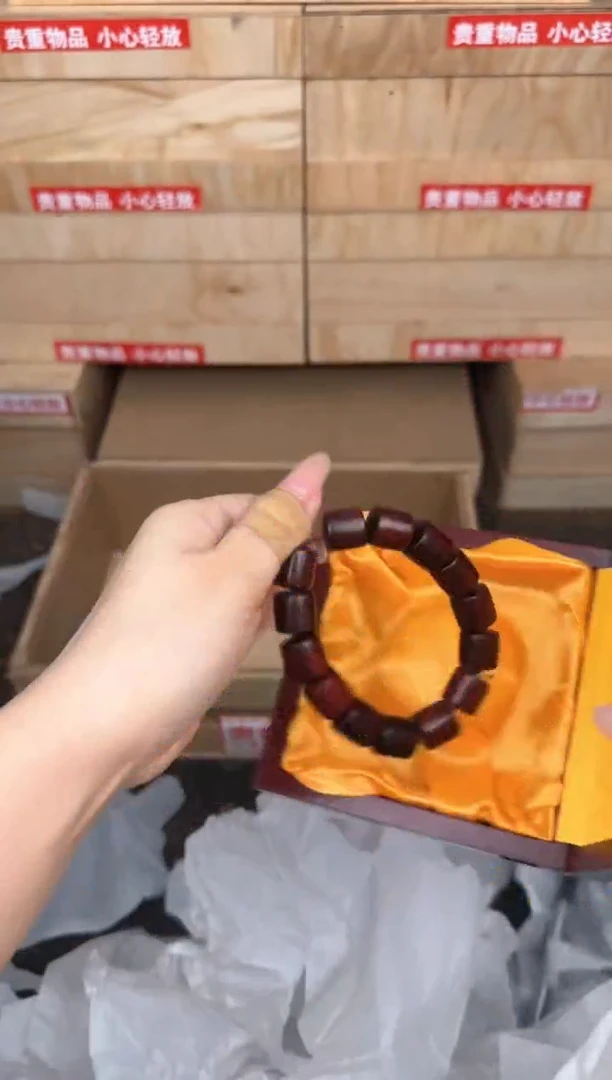 小叶紫檀桶珠商品链接@@YS975