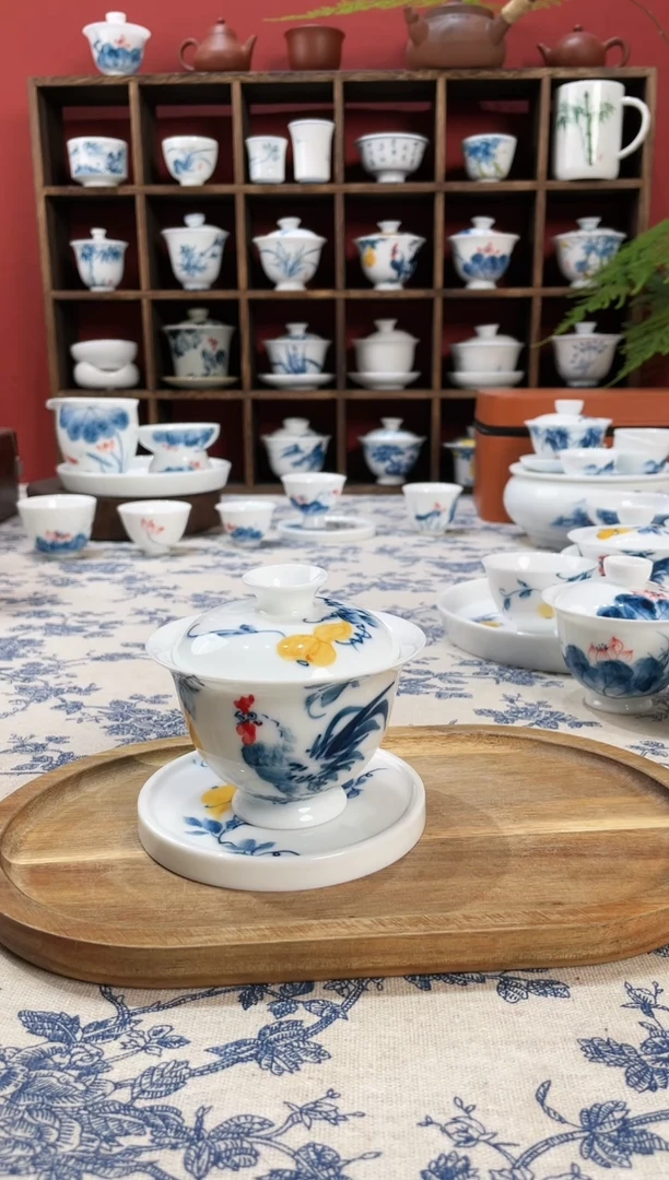 【闪购商品】盖碗/杯群芳斋闪购链接（以闪拍图片为准）