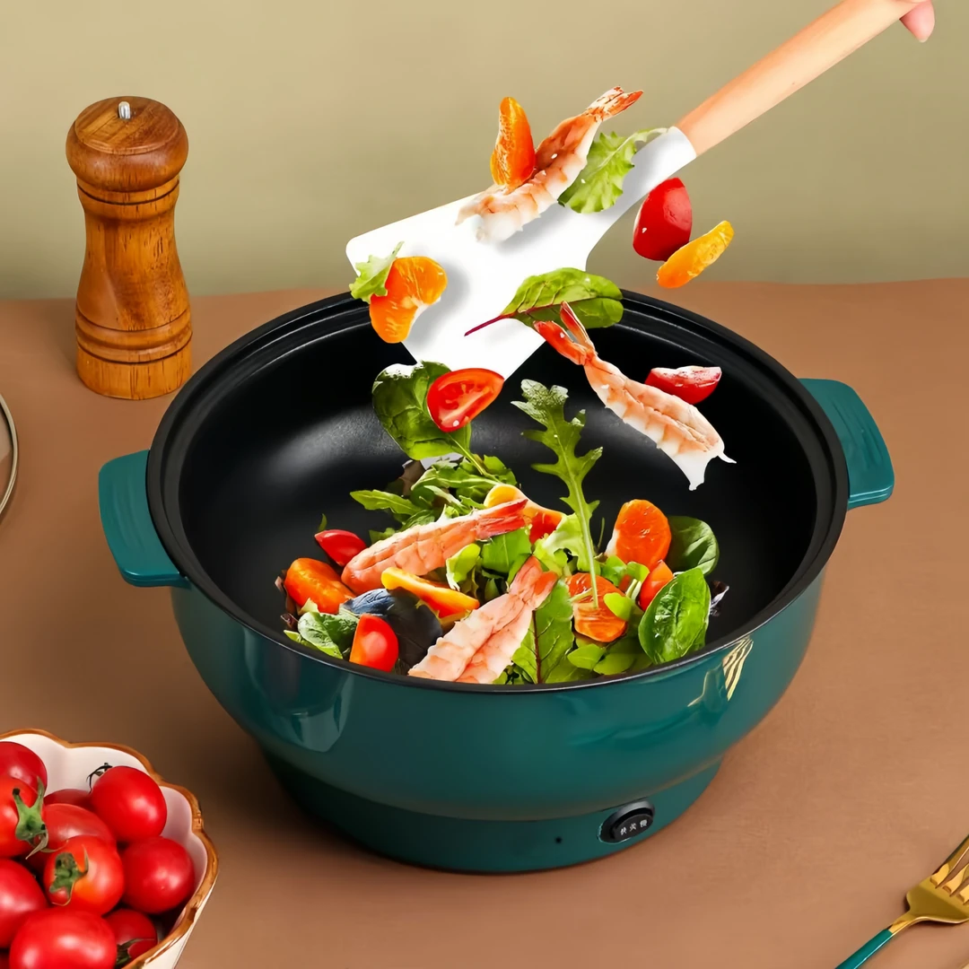 【上蒸下煮大容量】多功能双档位电煮锅家用聚餐火锅炖汤蒸早餐不粘