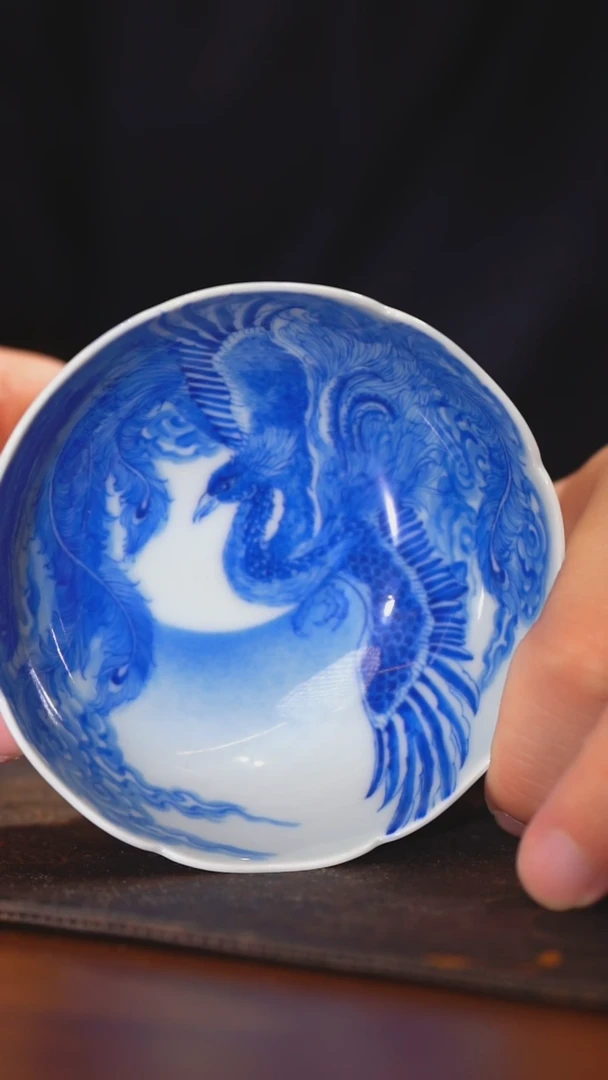 【含月阁】花口凤普洱杯