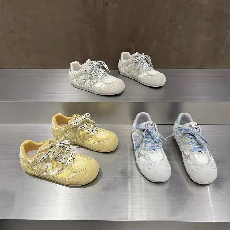 【芙俪兰】夏季单网透气平跟德训鞋百搭舒适休闲板鞋阿甘鞋女鞋