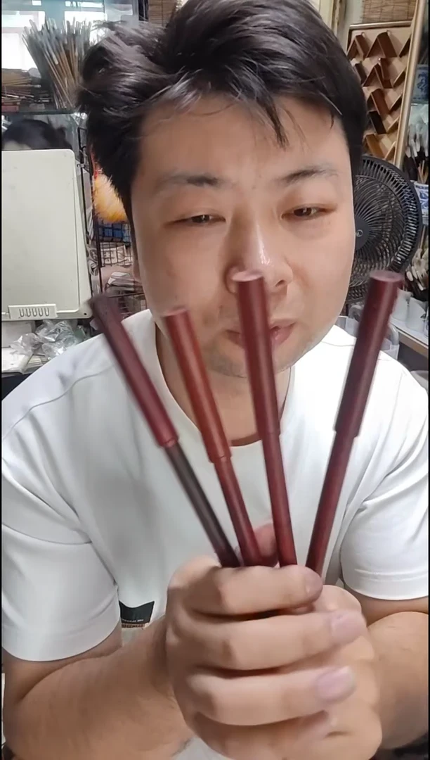 带笔帽  狼毫毛笔  单支