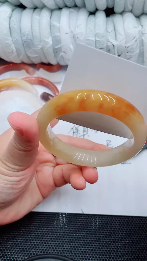 石英质玉手镯未镶嵌F121-60-61