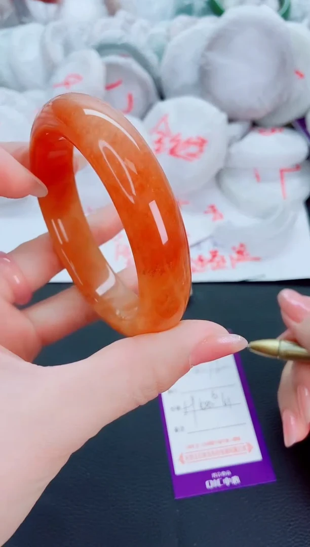 石英质玉手镯未镶嵌K72-59-60