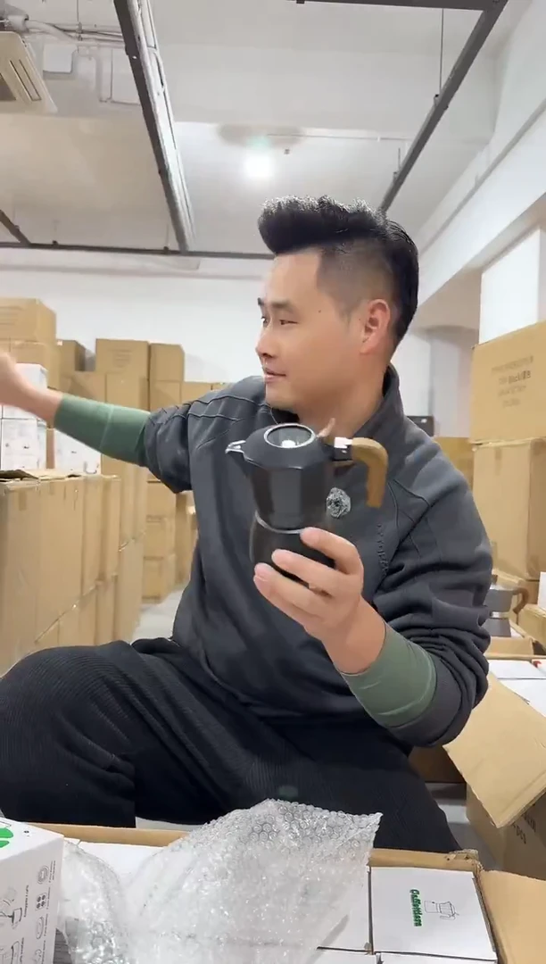 P款黑色双阀两杯