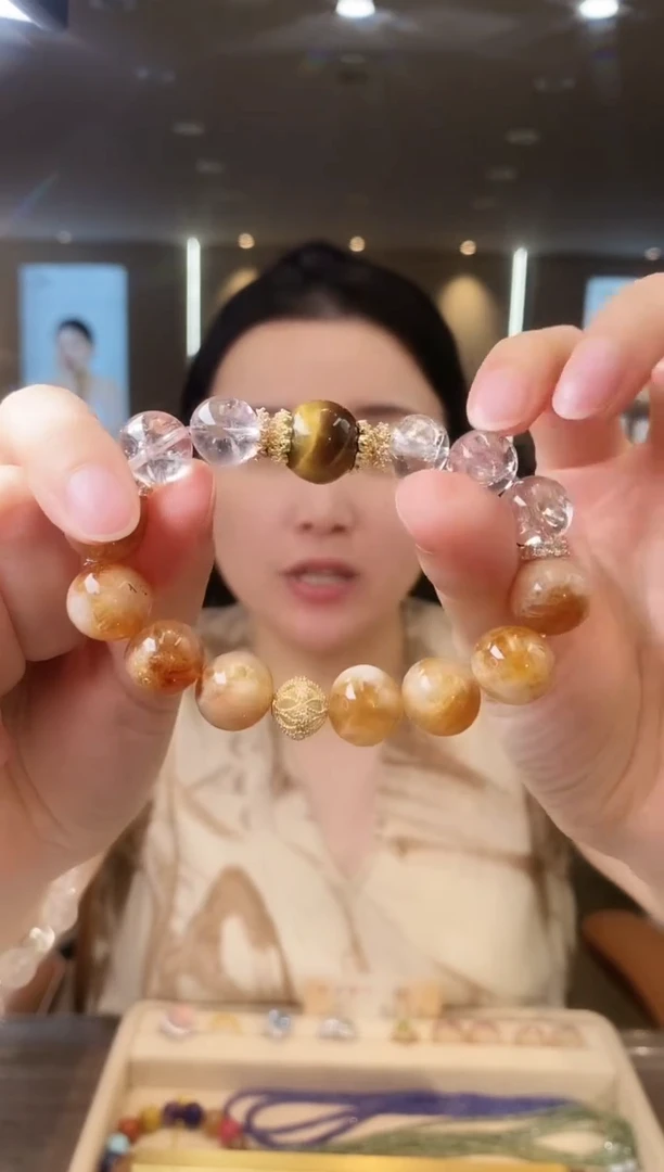 水晶手链未镶嵌11天宝石然