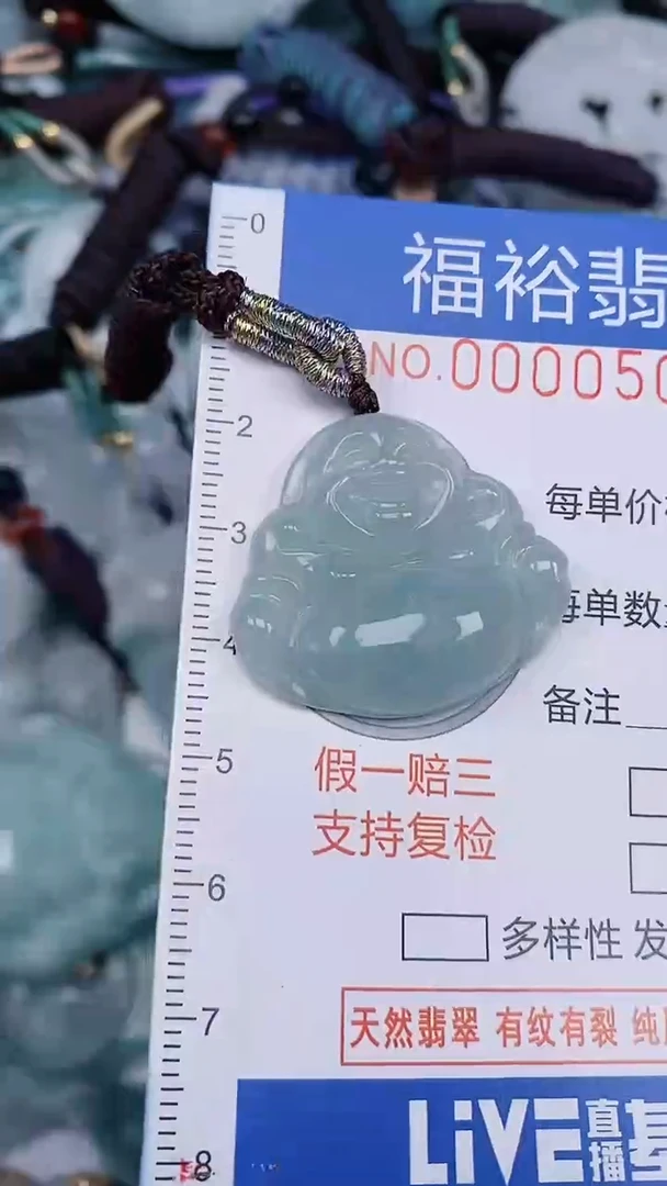 翡翠未镶嵌颈饰...0000500