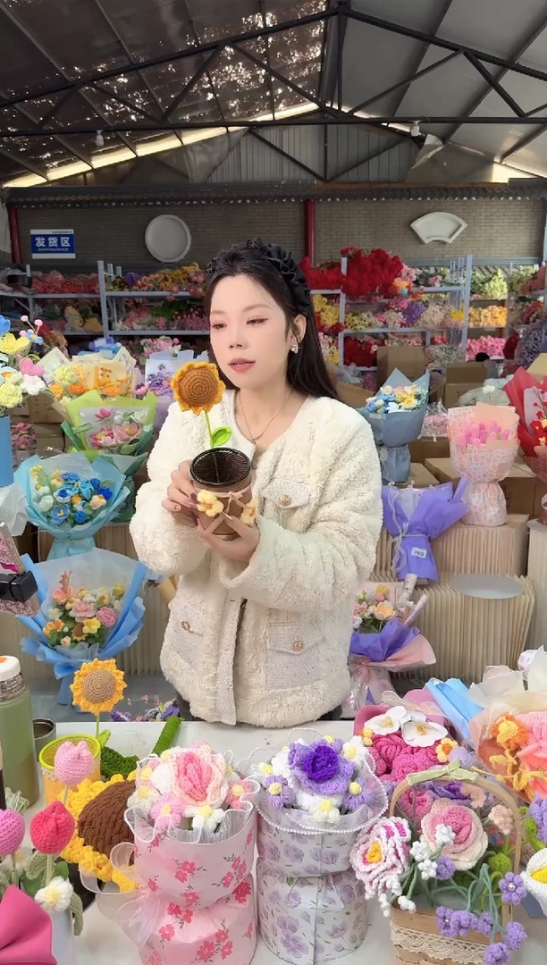 非遗手工花束，孤品清仓！！