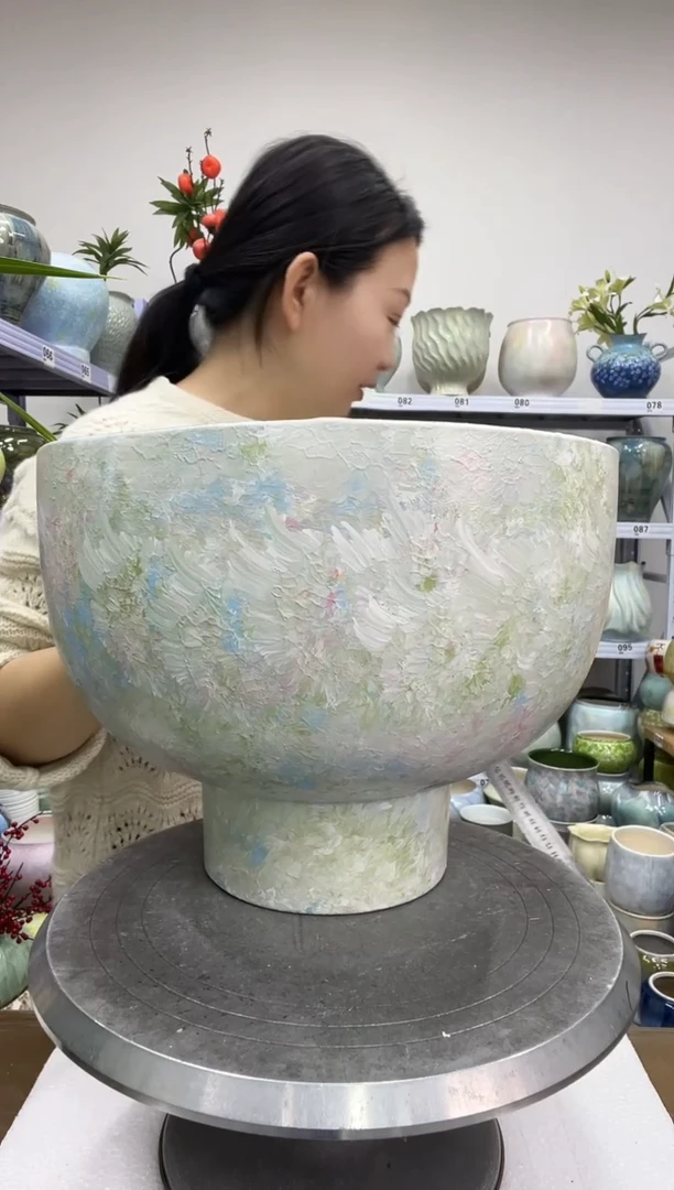 【1.3】花盆尺寸 高24  口：30