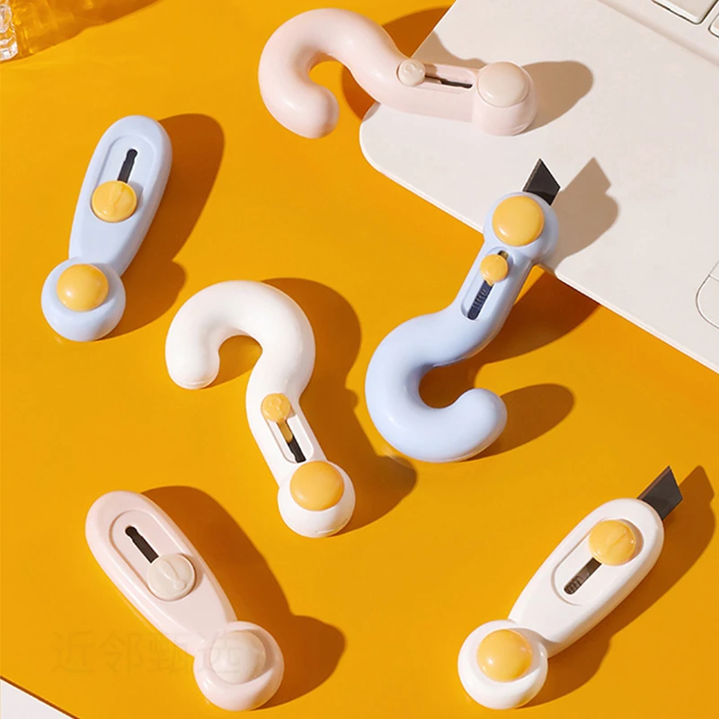 磁吸标点符号开箱刀拆快递神器安全开箱无损不酸手美工刀冰箱贴