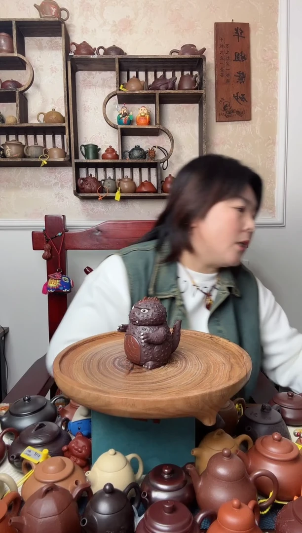 【闪购商品】紫砂茶壶哥斯拉     紫砂壶