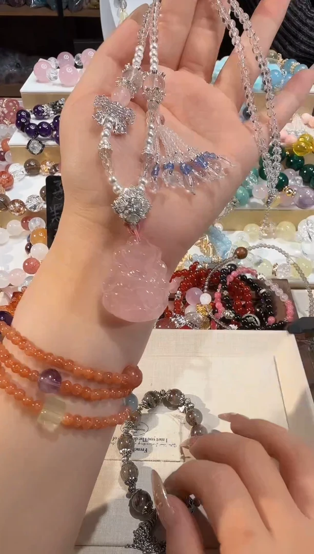 项链未镶嵌水晶多样性发一