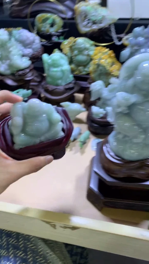 翡翠摆件未镶嵌用****3翡翠摆件