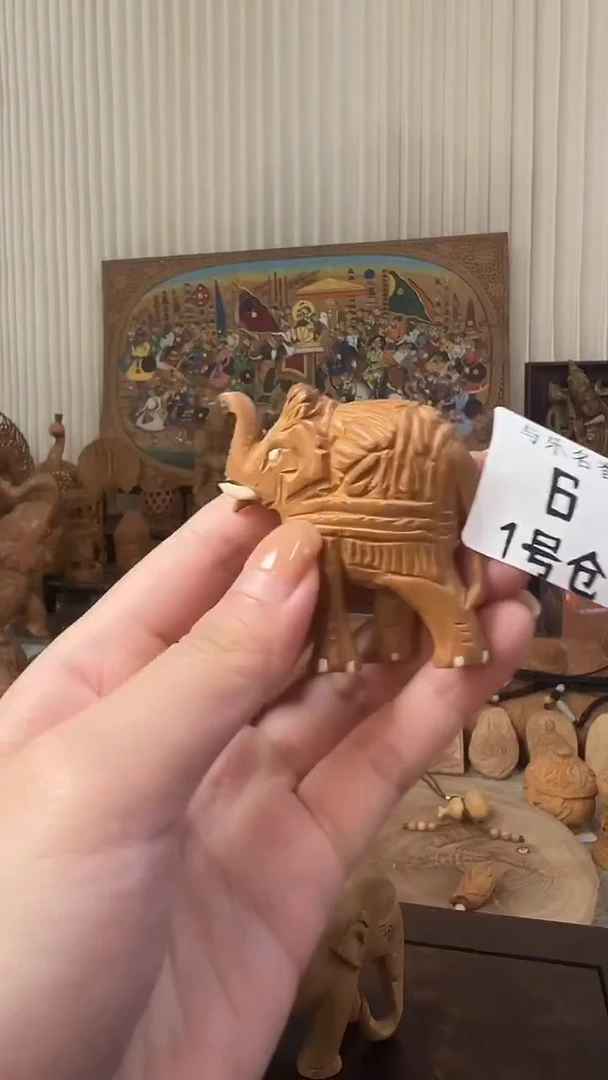 檀香木其他工艺品象18克-1号6