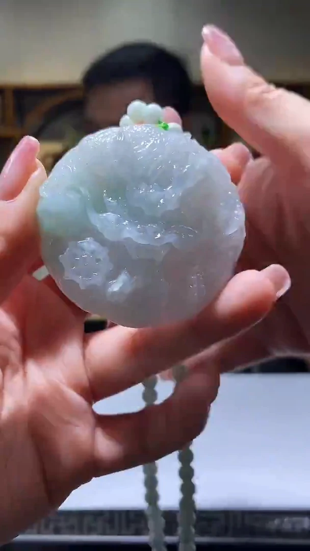 【闪购商品】定制翡翠未镶嵌36/0222/W/发其一件/龙