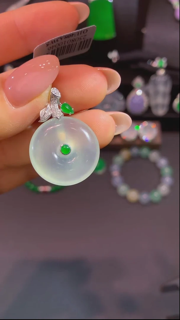 吊坠(不含链)未镶嵌翡翠吊坠