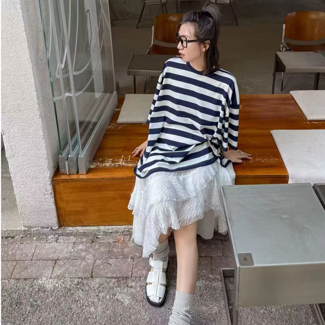 ANNAMOOER 设计师品牌条纹短袖 AM72Z15