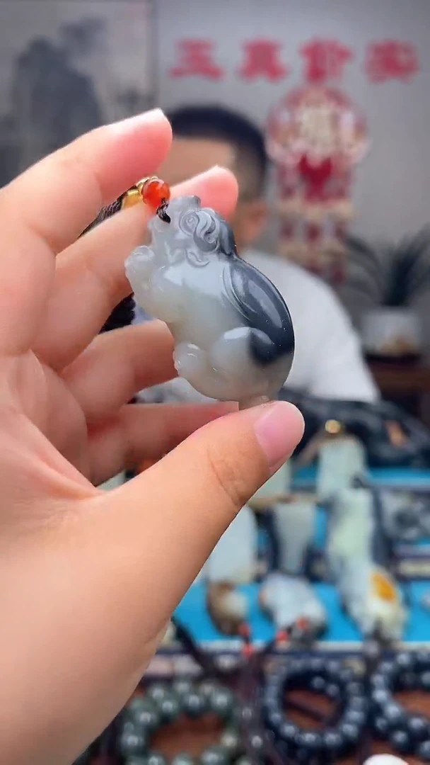 和田玉未镶嵌挂件1