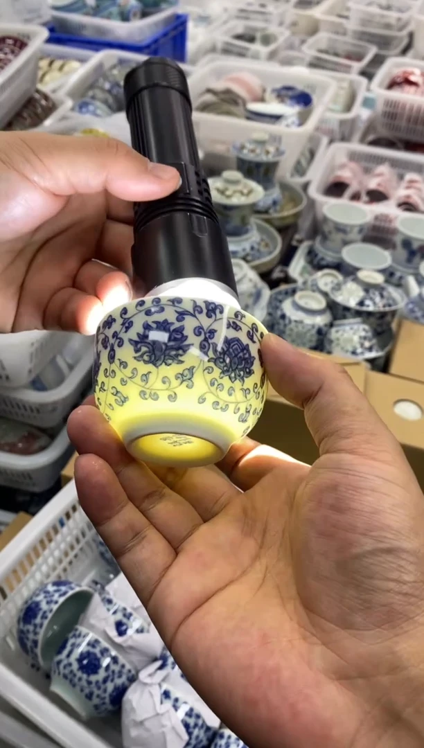 陶瓷景德陶瓷茶具容量约55