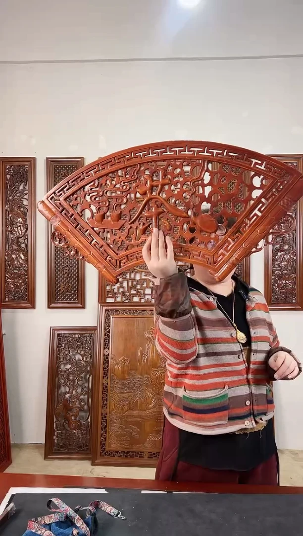 【闪购商品】香樟木木雕80*40   茶  字