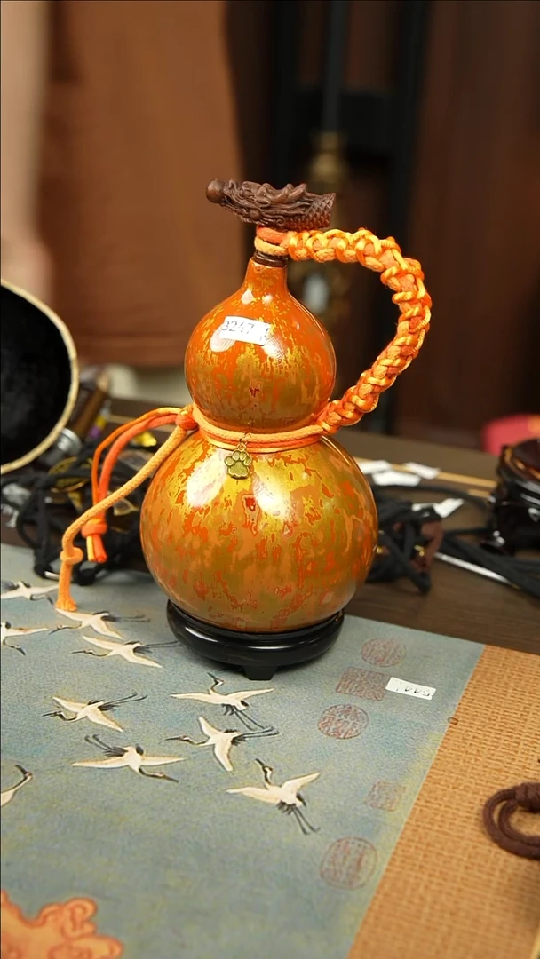 247号500ml左右非遗大漆酒葫芦