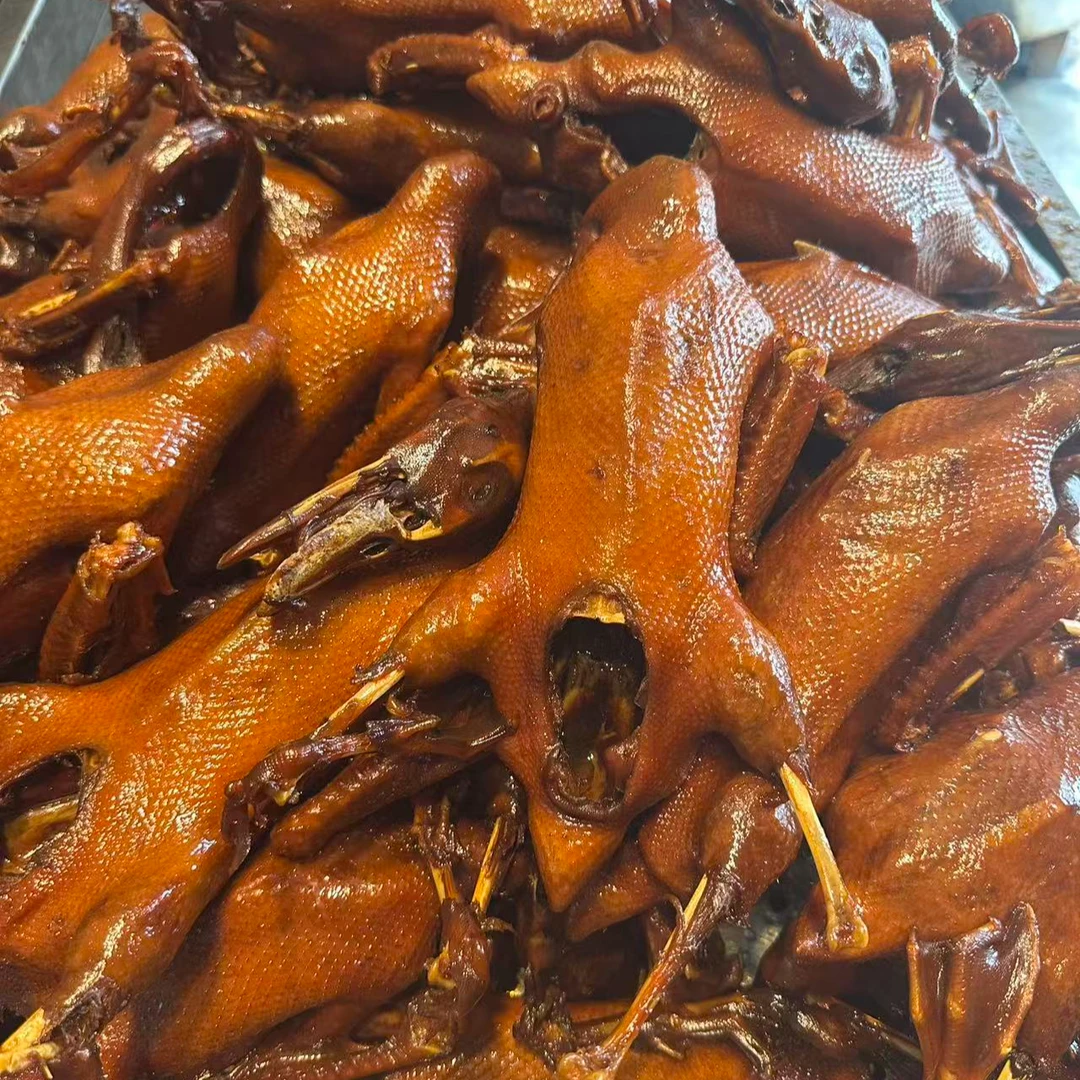 可鸭丫多种口味现做现发买四送二温州特产正宗鲜甜麻油鸭零食卤味