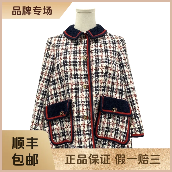 妃鱼/古驰/棉/外套/95新/沐九25