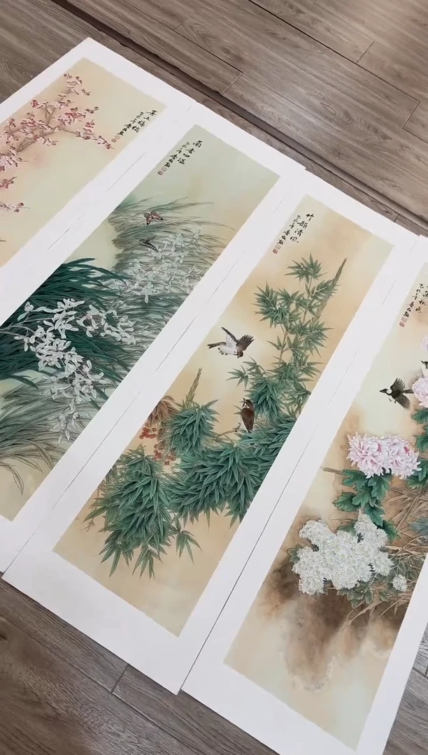 国画79赵隆轩美术馆李庆友老师作品