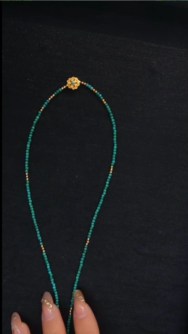 未镶嵌绿松石项链发货一件