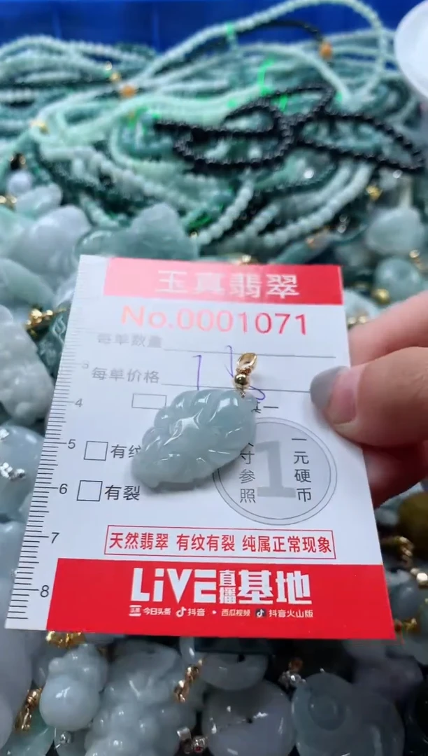 吊坠(不含链)未镶嵌翡翠1071