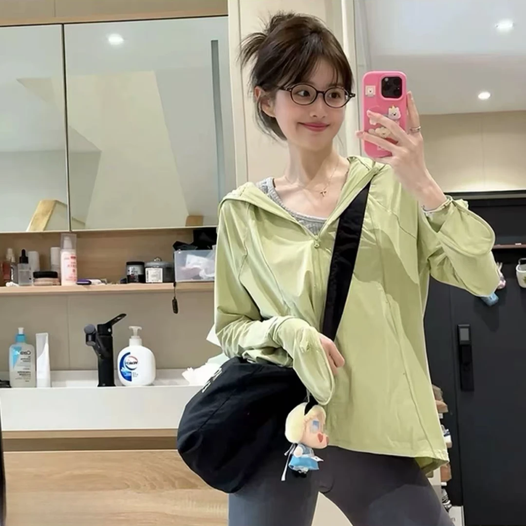 【即发】‘UPF300+’MWISS原纱防晒连帽拉链手袖全防护女款防晒衣外套