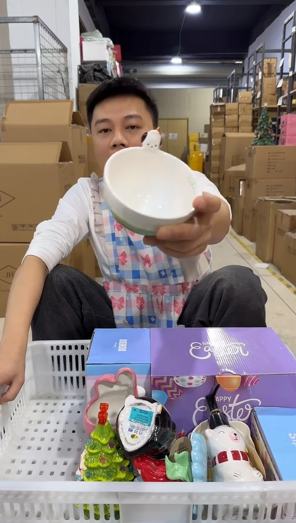 瓷片帕恰狗公仔碗